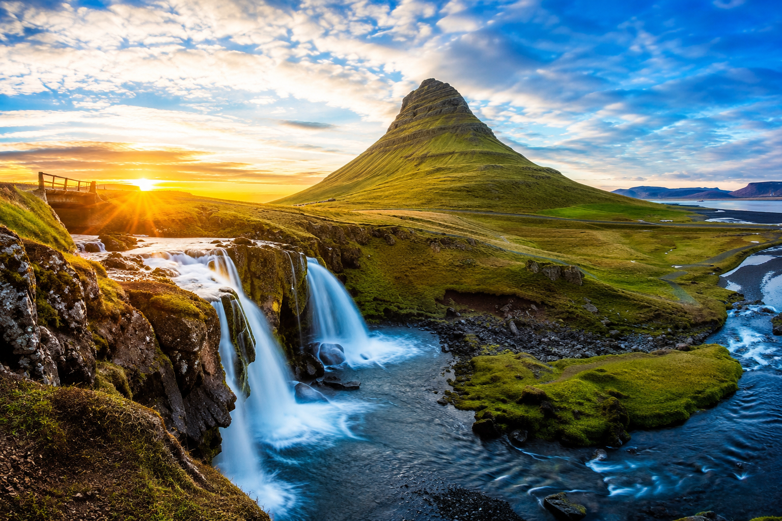 Best Iceland travel destination featuring waterfalls, mountains, and natural landscapes